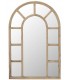 Espejo pared efecto ventana madera mindi natural estilo boho 5