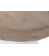 Consola entrada XL madera natural patas metal efecto piedra blanca 2