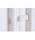 Aparador en madera maciza de olmo blanco rozado estilo oriental 6