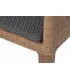 Silla de comedor cómoda en ratán y madera de mindi estilo boho 5
