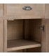 Consola aparador boho madera natural tres cajones y tres puertas 6