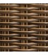 Set exterior sofa de tres plazas dos sillones y  mesa de fibra 12