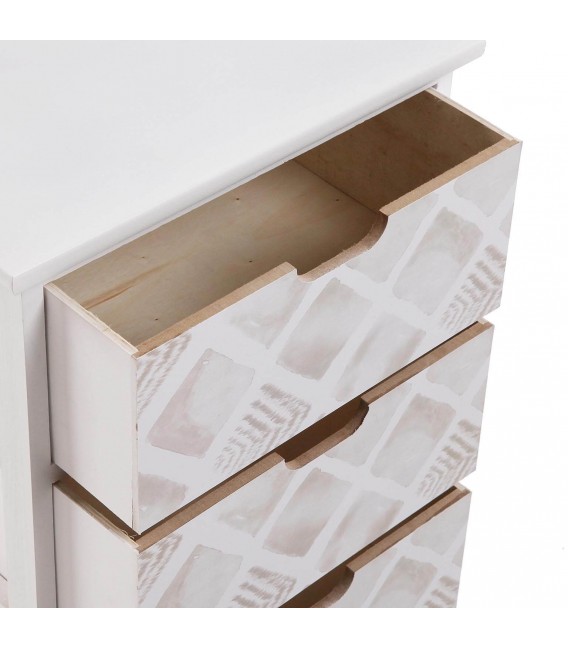 Cajonera auxiliar 3 cajones blanca cajones decorados gris para baño 2