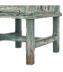 Aparador de madera reciclada color verde con 4 puertas vintage 10