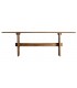 Consola XXL madera natural recuperada tratada estilo japandi 1