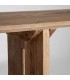 Consola XXL madera natural recuperada tratada estilo japandi 3