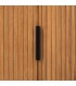 Taquillón con 2 puertas y 2 cajones de madera y metal industrial 6