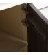 Aparador contemporáneo madera mango blanco roto nogal 4 puertas 4