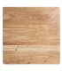 Mesa de comedor cuadrada madera natural estilo nórdico moderno.3