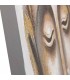 Cuadro vertical en lienzo pintado a mano estilo étnico grande 1