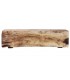 Mesa de centro de madera suar maciza natural artesanal estilo boho