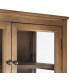Vitrina 6 puertas cristal madera reciclada estilo boho natural 6