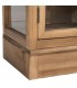 Vitrina 6 puertas cristal madera reciclada estilo boho natural 8