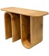 Consola entrada grande madera maciza de mango natural boho diseño