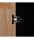 Vitrina de tres puertas y cajones madera metal industrial chic 6