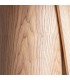 Mesa comedor redonda pequeña madera fresno estilo contemporáneo 4