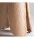 Mesa comedor redonda pequeña madera fresno estilo contemporáneo 5