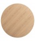 Mesa comedor redonda pequeña madera fresno estilo contemporáneo 1