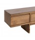 Mueble TV madera maciza de mango color nogal estilo contemporáneo 3