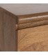 Mueble TV madera maciza de mango color nogal estilo contemporáneo 5