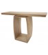 Consola de entrada grande madera fresno natural estilo boho