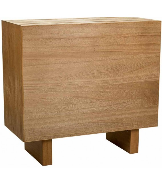 Taquillón oriental madera cuerda con dos puertas y dos cajones 2