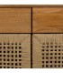 Taquillón oriental madera cuerda con dos puertas y dos cajones 5