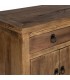 Aparador de madera reciclada nogal seis puertas y cuatro cajones 3