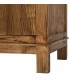 Aparador de madera reciclada nogal seis puertas y cuatro cajones 10