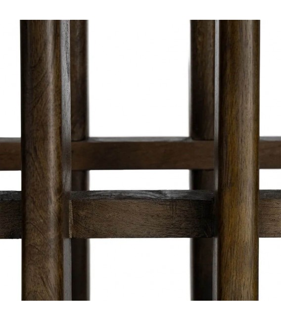 Consola de entrada de madera mango con mármol estilo moderno 4