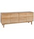 Aparador madera mango de cuatro puertas estilo boho natural 1