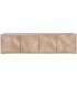 Mueble de televisión flotante madera acacia natural 4 puertas 1