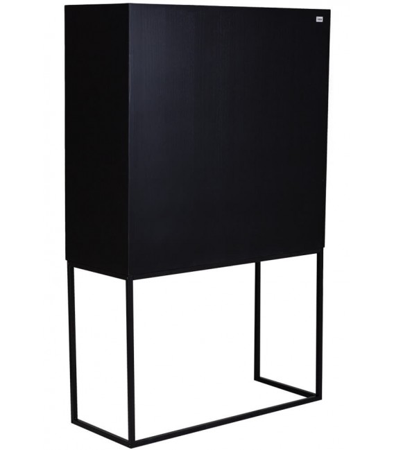 Armario alacena industrial de madera color nogal estilo industrial 2