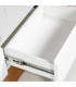 Mueble de TV extensible  madera de roble con cerámica mármol 6