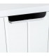 Zapatero madera blanco 3 puertas  abatibles independientes 3