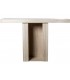 Consola de entrada madera efecto travertino estilo contemporáneo  4