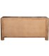 Aparador estilo boho de madera acacia cuatro puertas en nogal 5