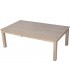 Set de exterior en aluminio imitación madera con sillones y mesa  4