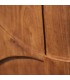 Estantería de madera de mango estilo industrial con dos puertas 3