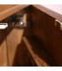 Estantería de madera de mango estilo industrial con dos puertas 5
