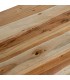 Consola de madera de mango maciza diseño contemporáneo natural 2
