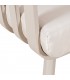 Set jardín de aluminio madera crema sofá sillones mesa moderno 6