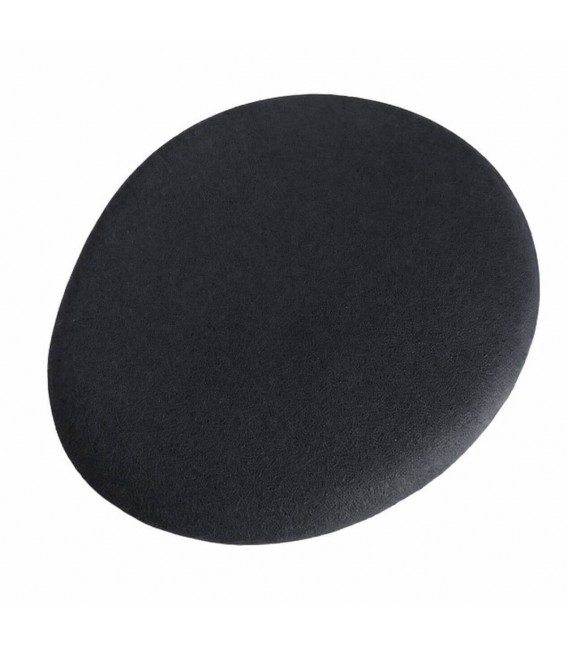 Mesa de centro de hormigón armado en negro estilo industrial