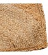 Alfombra estilo boho yute natural blanco artesanal rectangular 2
