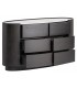 COMODA 140 X 45 X 75 CARLS MADERA DE ROBLE EN NEGRO
