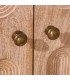 Aparador contemporáneo en madera de mango cuatro puertas talladas 9