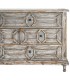 Aparador vintage siete cajones de madera reciclada gris rozado 7