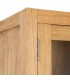 Vitrina madera mindi con puertas cristal y cajones estilo boho 3