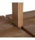 Estantería XL madera de pino natural con 4 puertas estilo boho 5