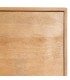 Armario alacena de madera de mango natural estilo boho natural 5